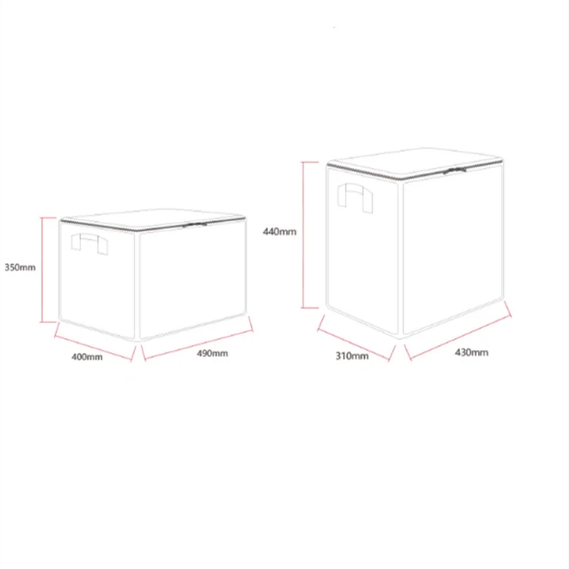 

New Portable Clothes Storage Bag Organizer Folding Closet Organizer For Pillow Quilt Blanket Quilt Bag Organizer