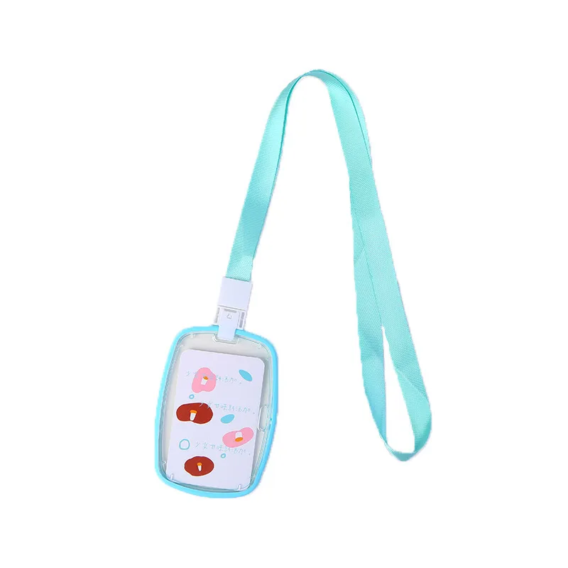 DIY Прозрачный чехол для удостоверения личности студенческий значок держатель