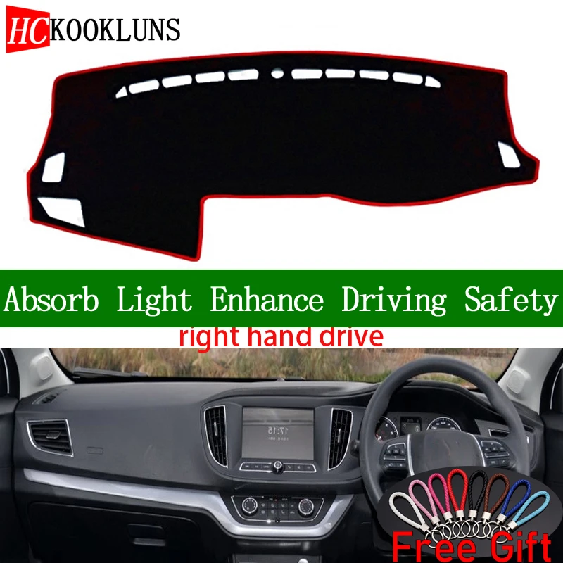 

Для Защитные чехлы для сидений, сшитые специально для ROEWE 360 2015 2016 2017 2018 правым приборной панели крышка наклейки на авто козырек от солнца тир...