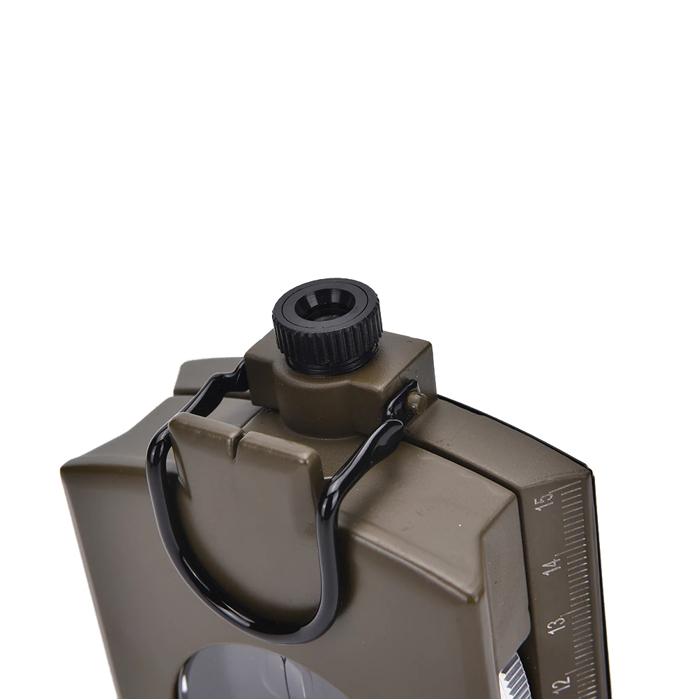 

Professional Military Army Metal Sighting Compass w/Inclinometer Green Color