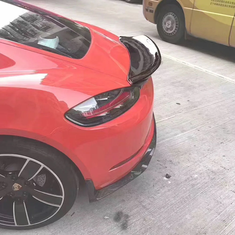 

Товар из углеродного волокна для Porsche Cayman 718 спойлер 2016 2017 2018 2019 2020 не для купе