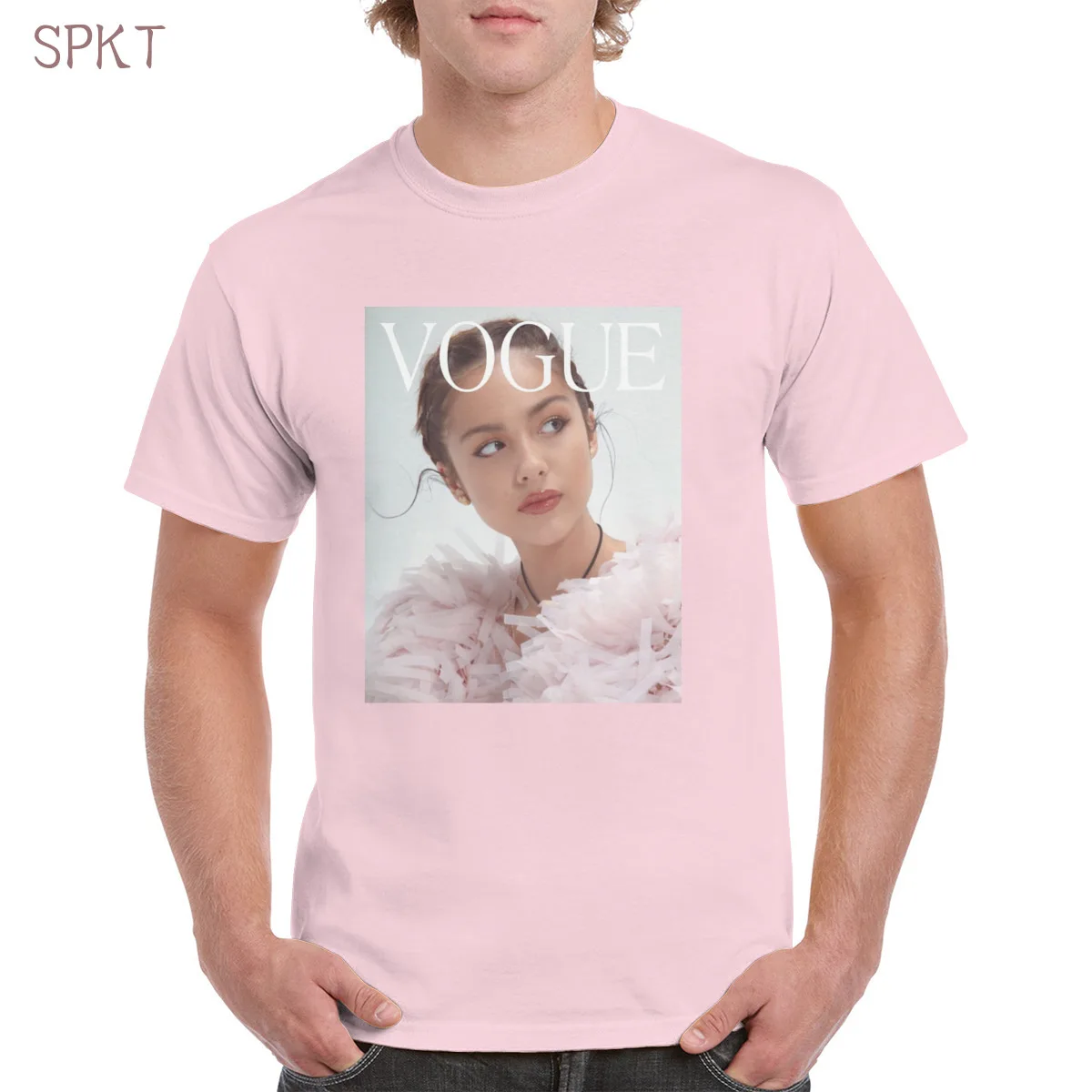 

100% Cotton Vogue Olivia Rodrigo printed Oversized t shirt Unisex Sweet Music Album Star Poster graphics tops Female/Man T-Shirt