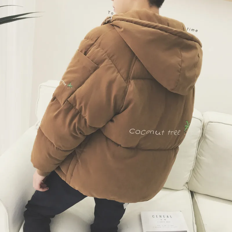 Новинка Зима 2019 корейская версия бренда Tide хип хоп свободная парная одежда с