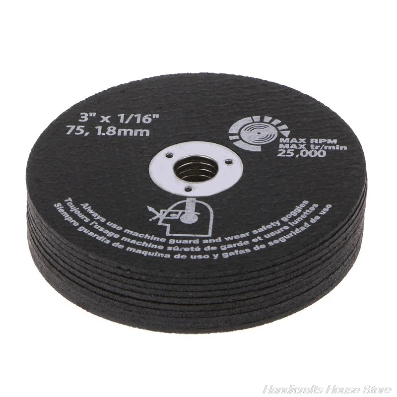 

10pcs Circular Resin Grinding Wheel Saw Blades Cutting Wheel Disc For Metal Cutting M02 21 Dropshipping