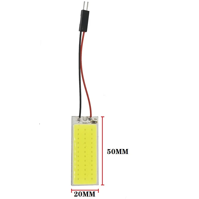 Белые светодиодные лампы T10 W5w 36SMD 36 Автомобильные панели для освещения салона