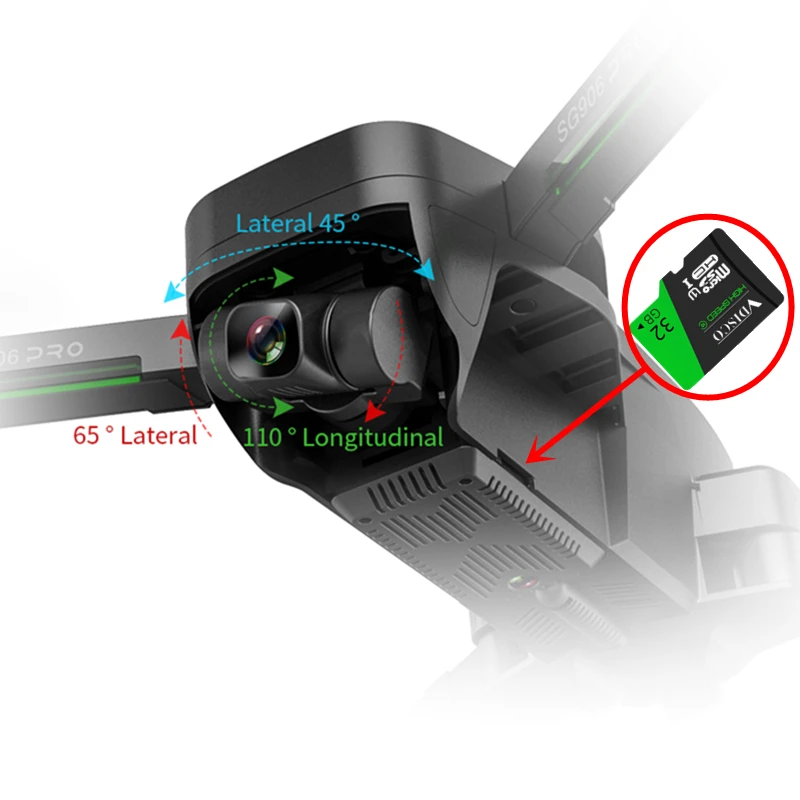 Оригинальный литиевый аккумулятор для радиоуправляемого дрона SG906/SG906PRO 7 4 В 2800