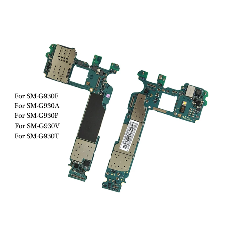 Original For Samsung Galaxy S7 G930F G930T G930V G930P G930A Unlocked Motherboard With Android OS Logic Board free shipping | Мобильные