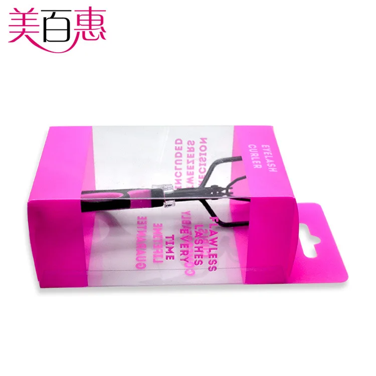 Transparent PVC Box Beauty Eyelash Curler bao zhuang he Zygote Set Packing Materials Accessories |