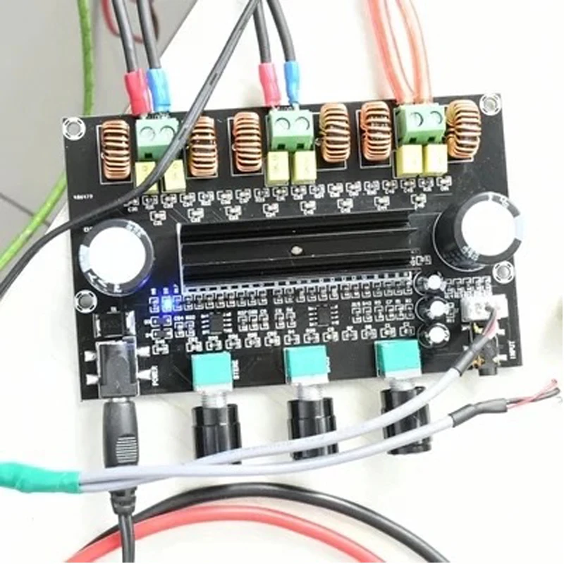 80W+80W+100W 2.1 Channel TPA3116 digital Power Stereo Amplifier Board With Two NE5532 OP AMP TPA3116D2 Bass Subwoofer - купить по