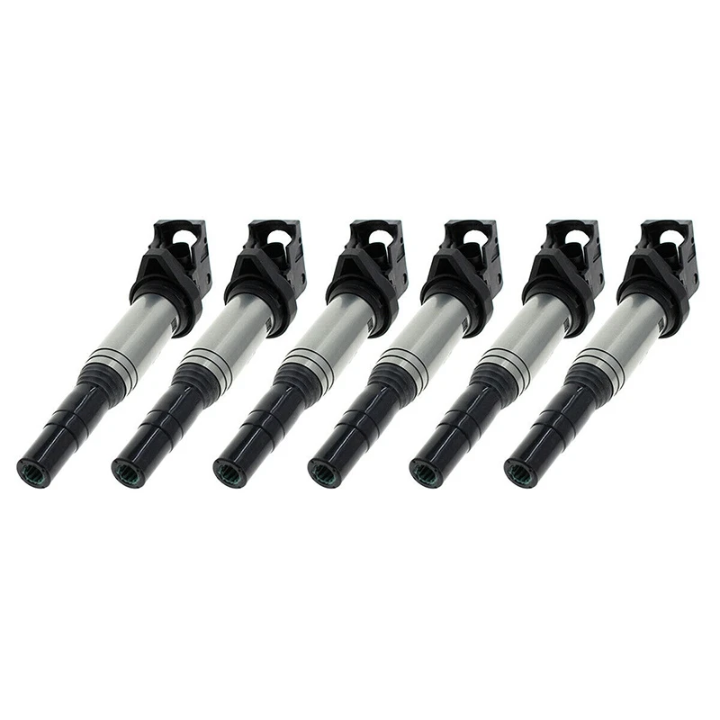 

6Pcs Ignition Coil Replacement Car Accessor for -BMW E81 E87 F20 F21 1 2 3Series 12137575010 12138616153 12137594596