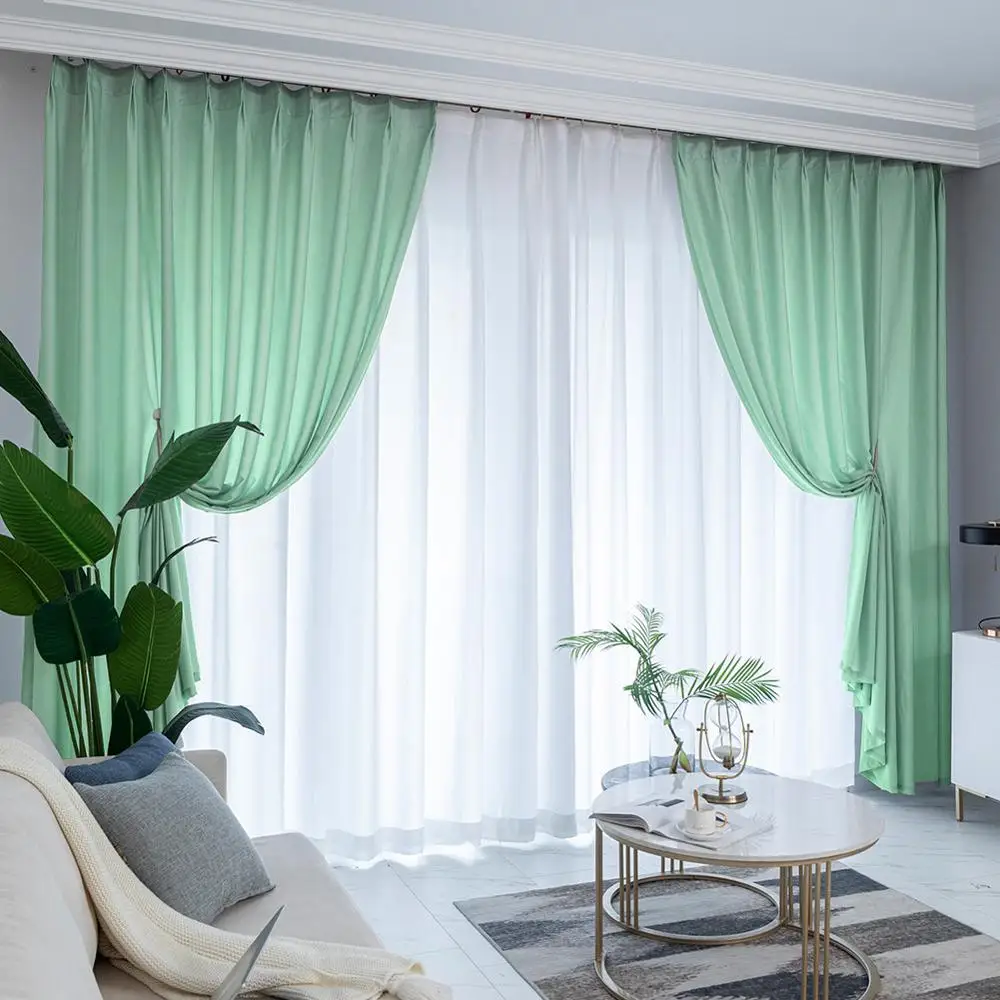 Однотонный Тюль NAPEARL 1 шт. высококачественный современный дизайн прозрачные