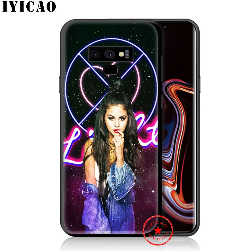 Мягкий чехол IYICAO Selena Gomez для samsung Galaxy S10e S10 S9 S8 Plus S6 S7 Edge Note 10 9 8 TPU |