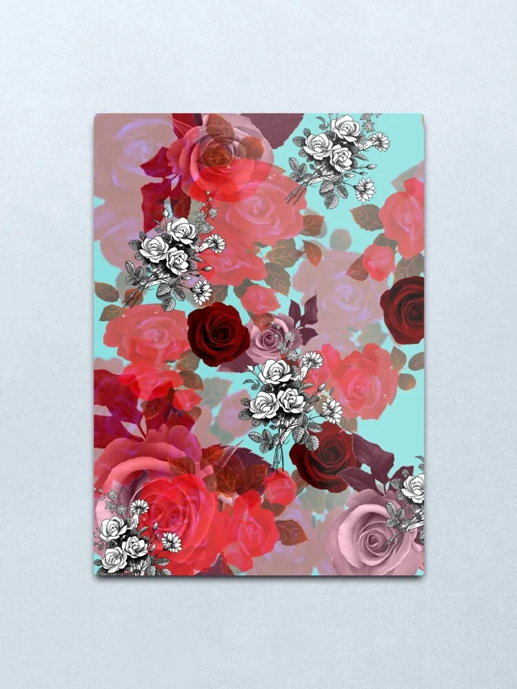 

Розен'роза # redbubble # Подарочный оригинальный металлический Печатный жестяной знак Bar домашний Настенный декор металлический художественный ...