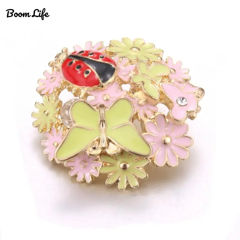 Новинка 10 шт./лот ювелирные изделия с металлическими пуговицами 18 мм | Украшения и