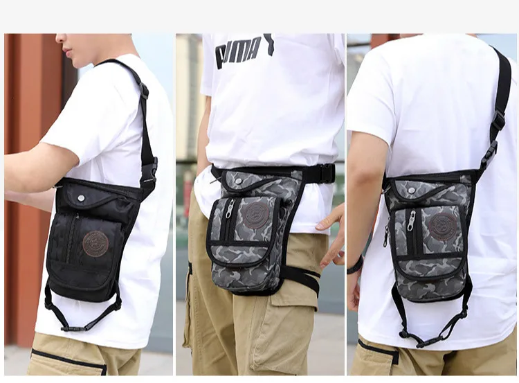 Мужская водонепроницаемая нейлоновая сумка на бедрах пояс поясная военная