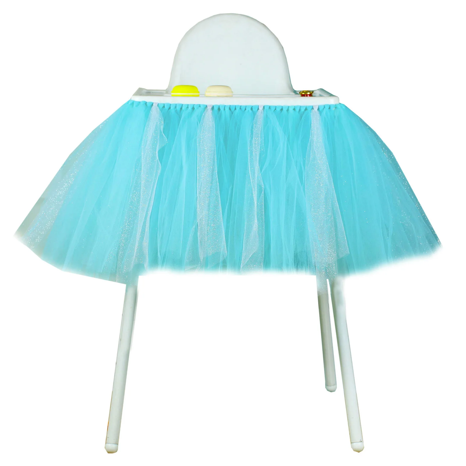 Юбка пачка для стола тюлевые юбки с высоким стулом детского дня рождения
