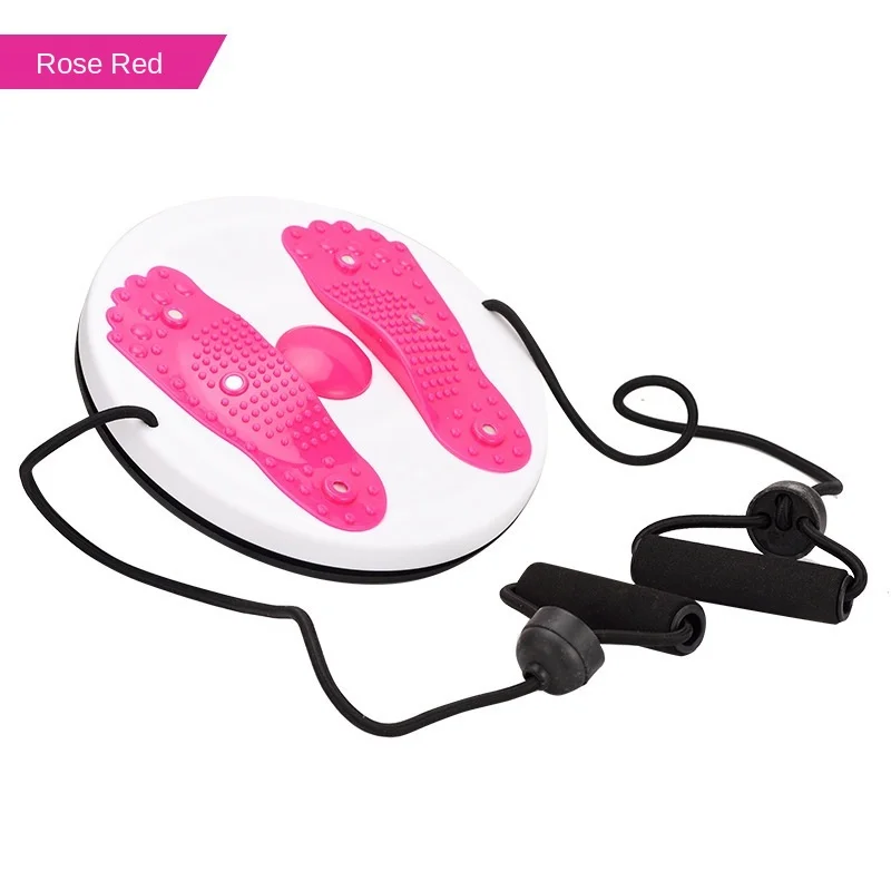 

Twist Waist Disc Fitness Slim Rotating Plate Abdomen Exerciser with Pull Rope reduce waist fat enhance posture great for workout