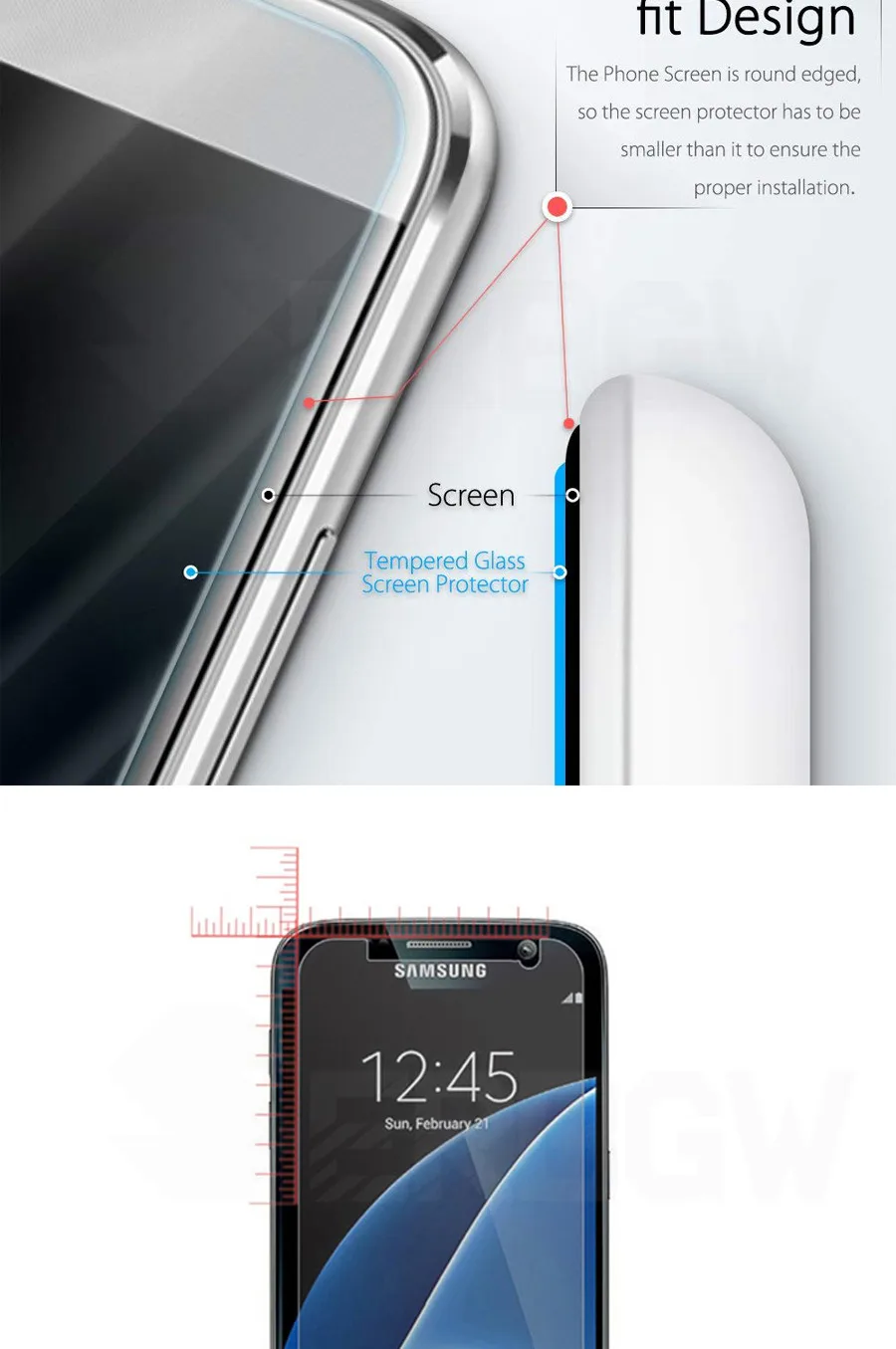 Закаленное Стекло для samsung Galaxy A3 A5 A7 Note 2 3 Экран Защитная пленка для samsung Note 4/Note 5 S6 S5 S7 J3 J5 J7 Стекло