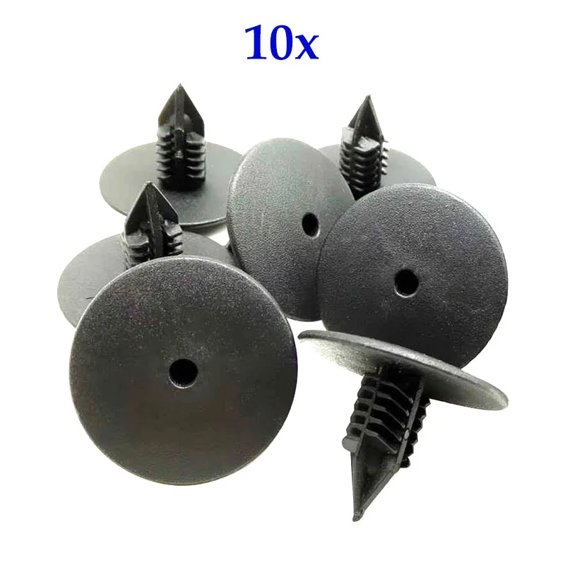 10 шт. нейлоновые заклепки для Benz накладки на крышу автомобиля крепежные зажимы