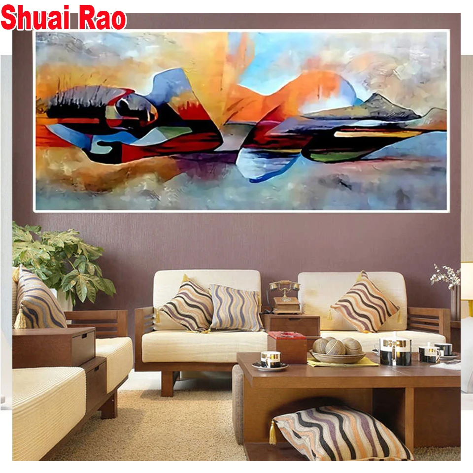 

Алмазная картина 5D, акварель, лорд, Будда, абстрактная Алмазная вышивка, плакаты и принты, настенная мозаика, художественные картины, домашн...