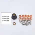 20 30 40A S45 CUT55 CUT55i PT-40 PT40 IPT-40 PT-60 PT60 PTM-60 IPT-60 HC4000 плазменный резак факела наконечники стрел Fit telwin Plasma 34