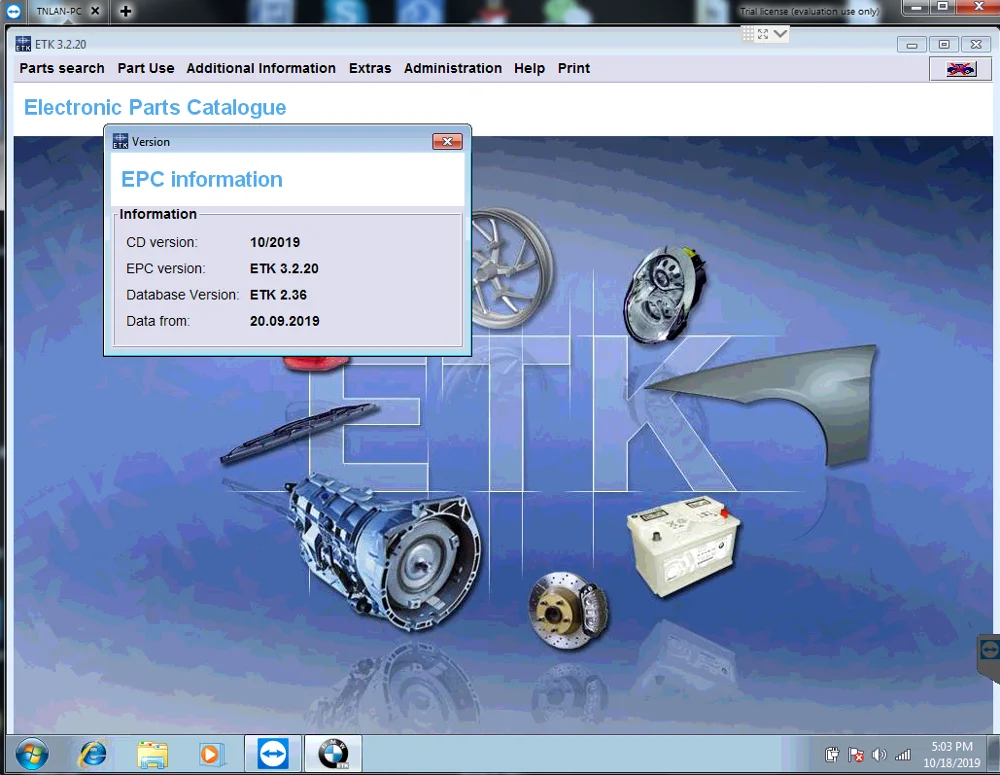 2019 09 для BMW ICOM/ICOM A2/ICOM A3/ICOM NEXT Software HDD/SSD Win7 System с ESYS Engineers Programming подходит большинства