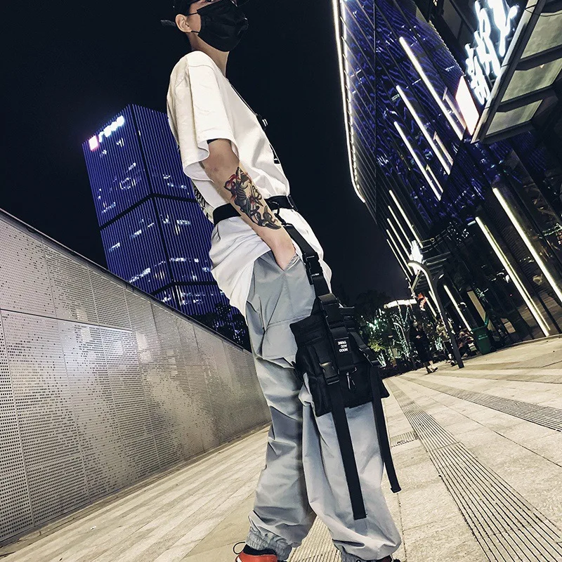 Тактические сумки через плечо Techwear для мужчин и женщин функциональная нагрудная