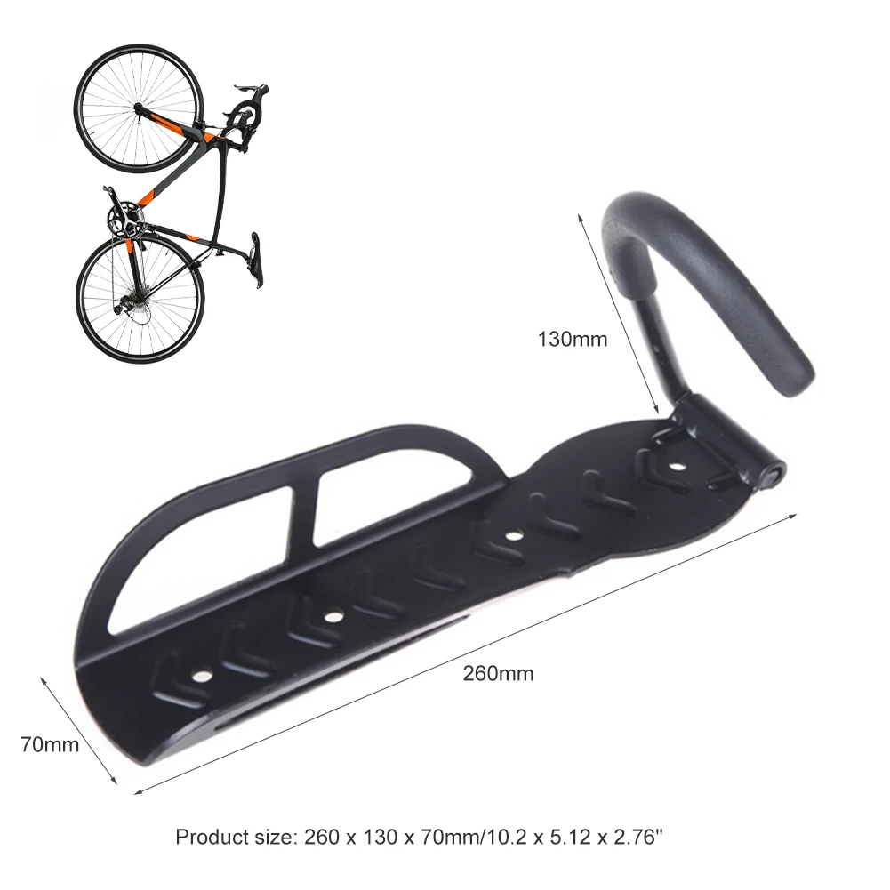 2021 new bike stand wall mount bicycle holder mountain bike rack stands hanger hook bicycle accessories for indoor garage free global shipping