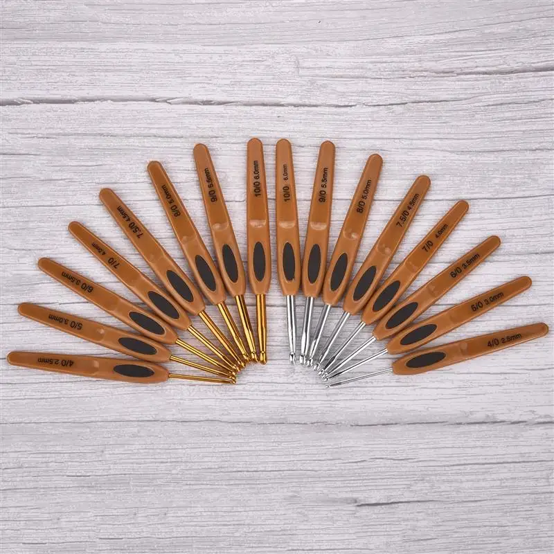 8 шт. набор крючков для вязания 0 5-2 75 мм