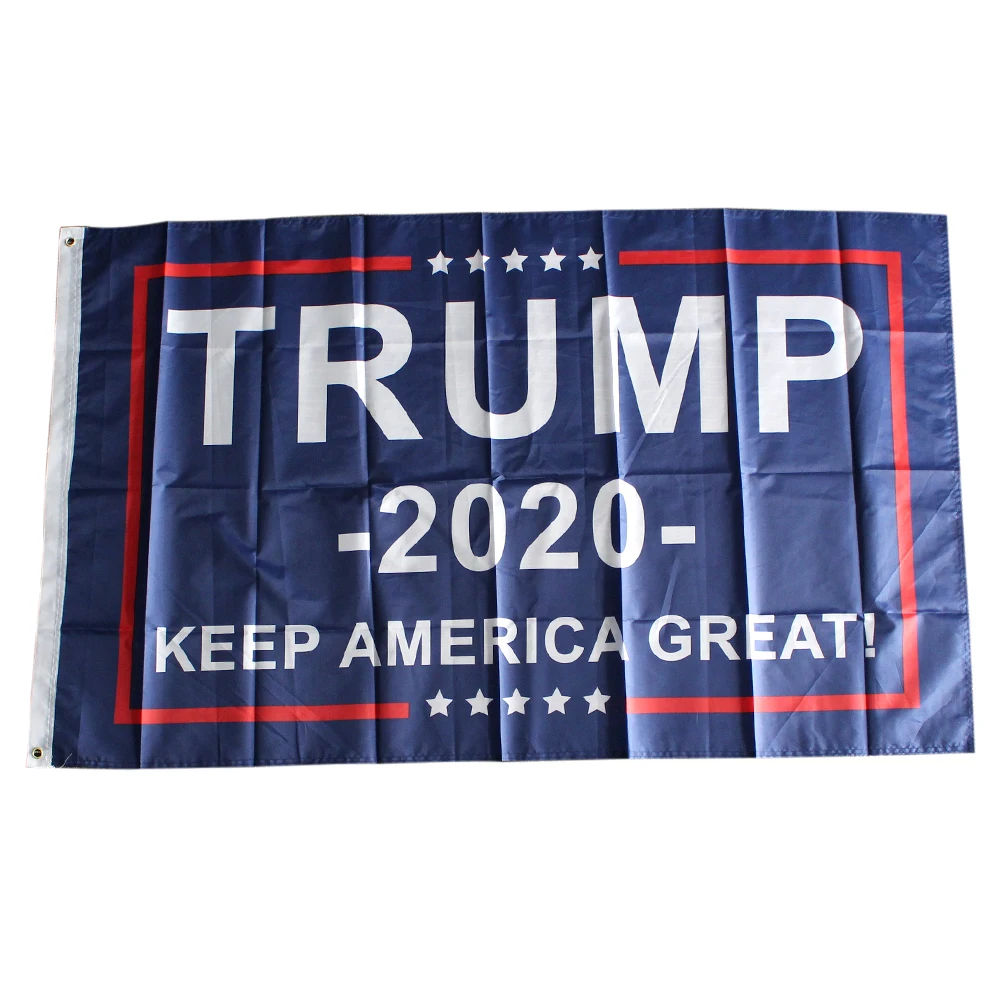 90*150 см Трамп 2020 флаг двусторонняя с принтом Дональд "Трамп" держать America Great
