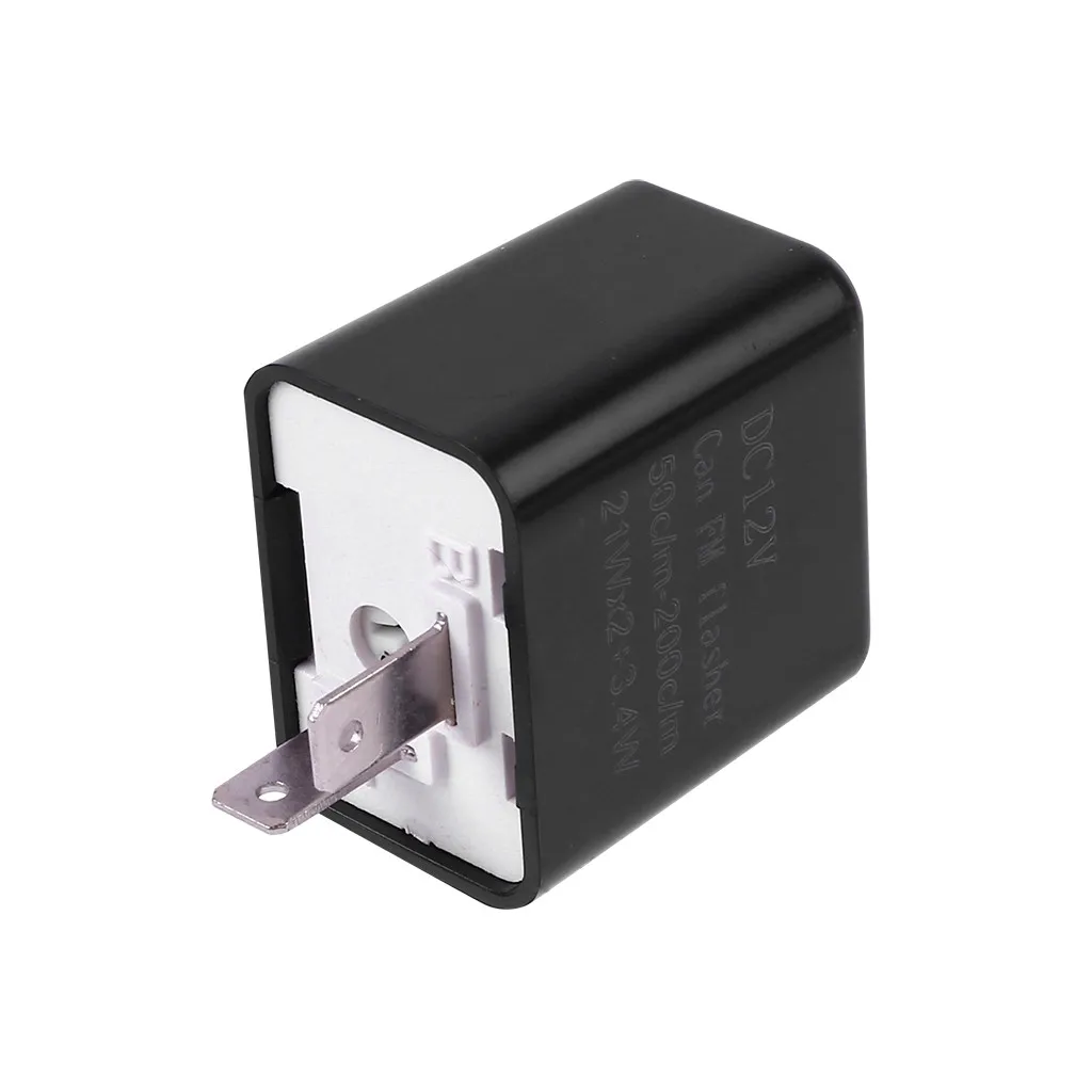 12V 2 контактный Регулируемая частота Светодиодный проблесковый маячок реле