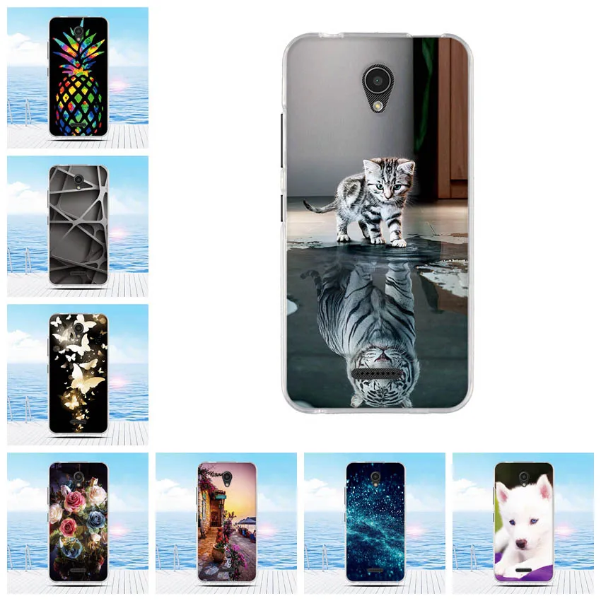 Чехол для Lenovo A Plus A1010 задняя крышка с 3D рельефным рисунком из ТПУ мягкий