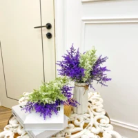 5 twigs 36cm high artificial lavender flower for wedding party home and partition decoration