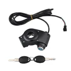 Натяжной ключ дроссельной заслонки с ЖК-дисплеем и выключателем питания для электровелосипеда