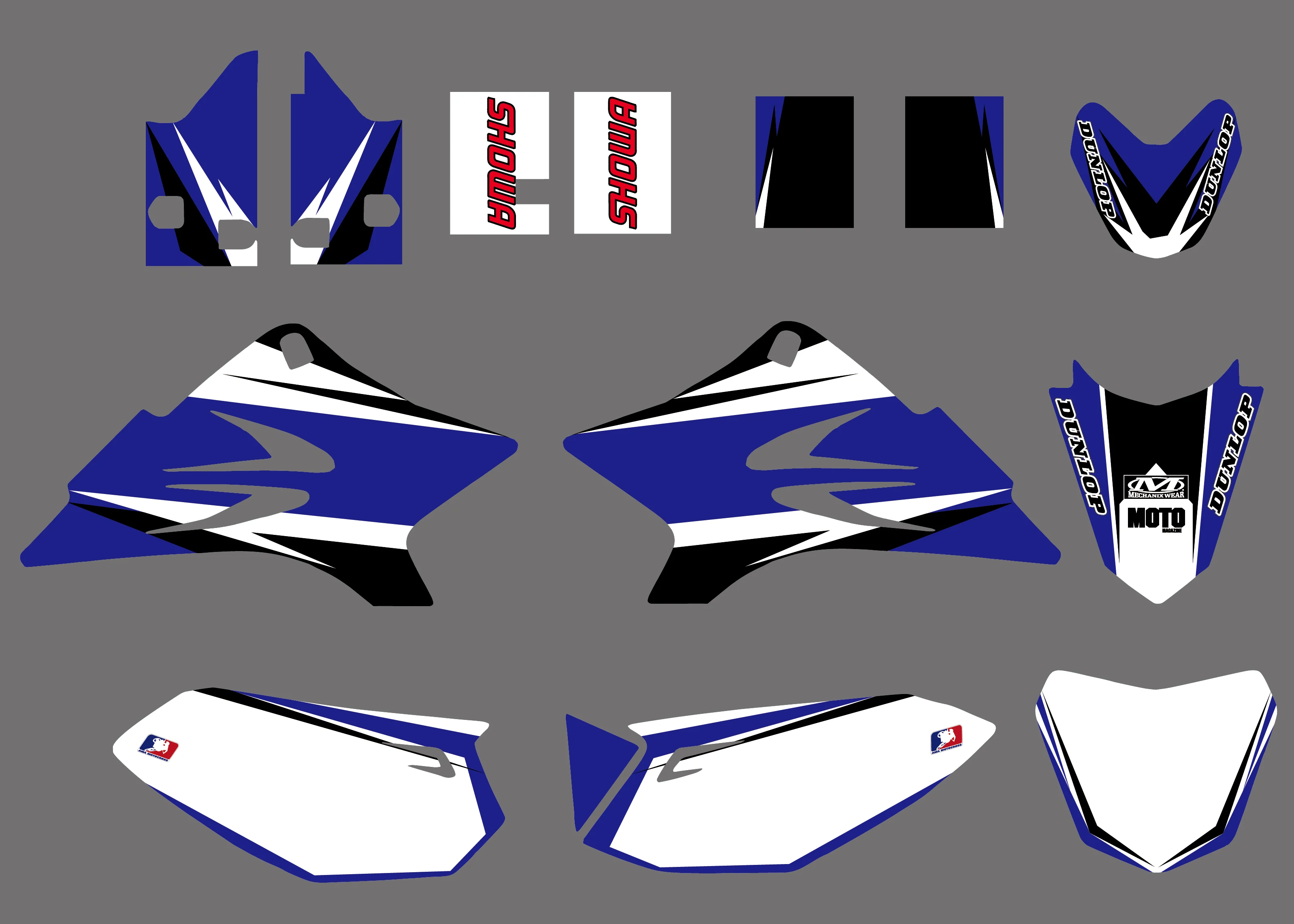 Наклейка комплект для Yamaha TTR50 TTR 50 2006 2013 2014 2015 2016 2017 2018 Dirt Bike команда Графический