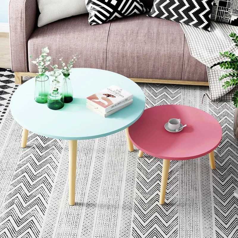 Компактный журнальный столик простой дизайн прочный торцевой стол Морден