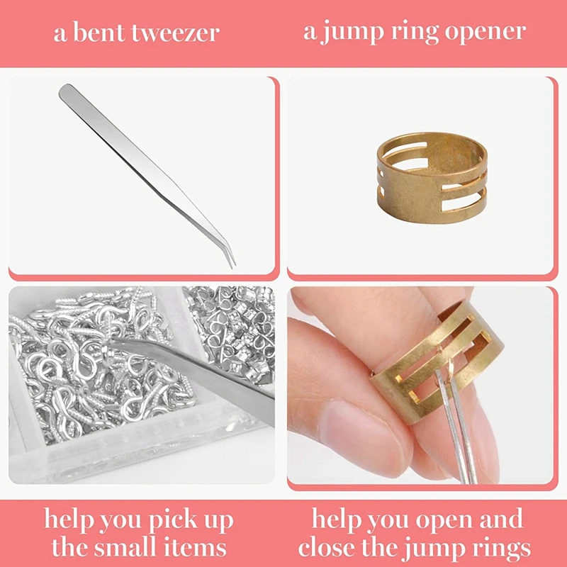 

Earring Making Supplies, 2682PCS Jewelry Making Kit with Earring Hooks, Earring Backs, Eye Pin, Earring Post, Jump Rings