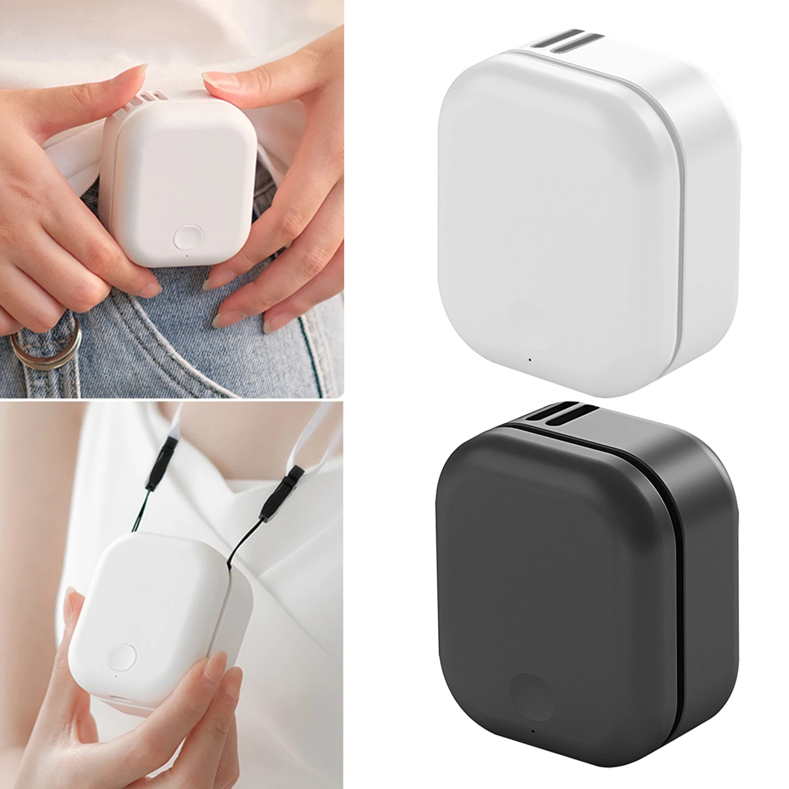 

ing Waist Fan USB Charging ing Neck Fan Mini Handheld Multi-function Portable Desktop Small Fan Summer Air Cooling Fan