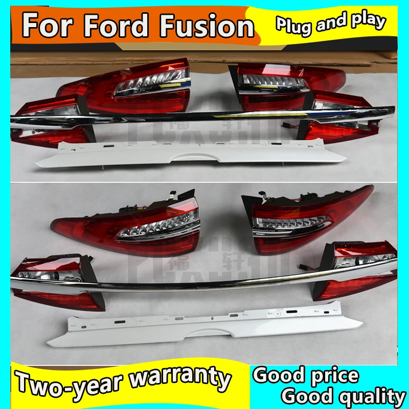 Автостайлинг для Ford Fusion 2013-2016 Mondeo задние фонари обновление 2017-2019 задний фонарь