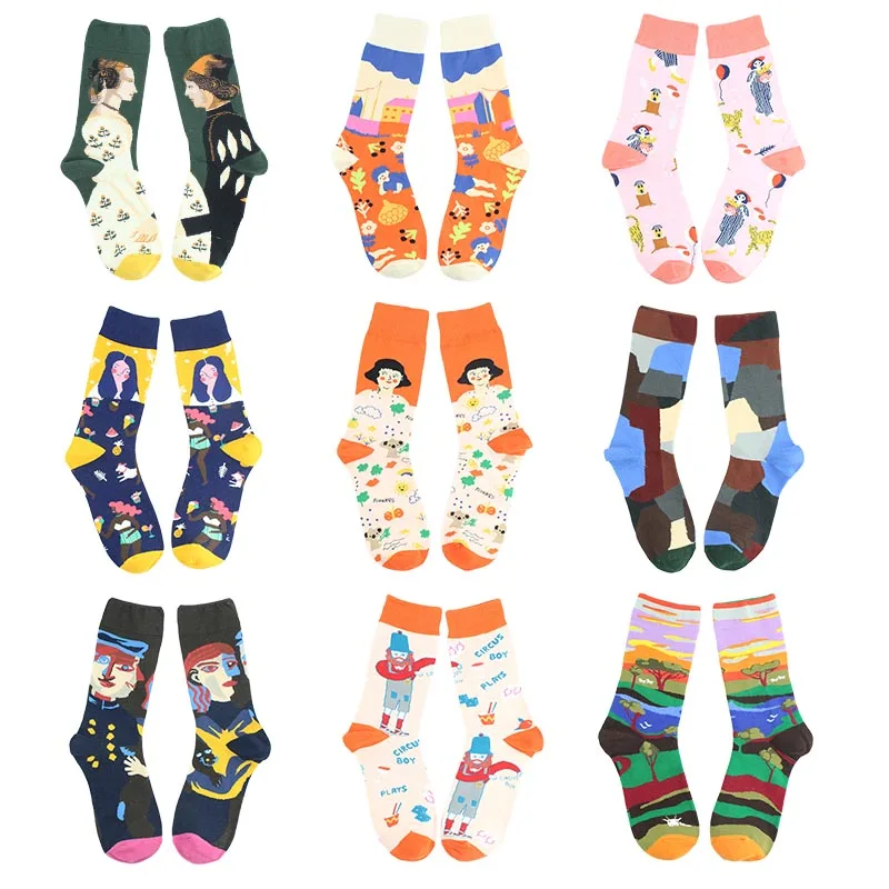 [WPLOIKJD] качественные повседневные Красочные Новые осенне-зимние стильные женские