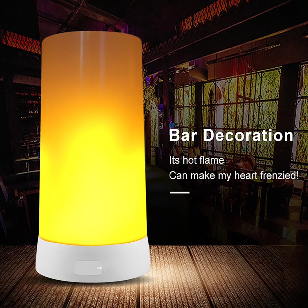 Пламени светильник новый светодиодный имитация может заряжаться через USB и можем