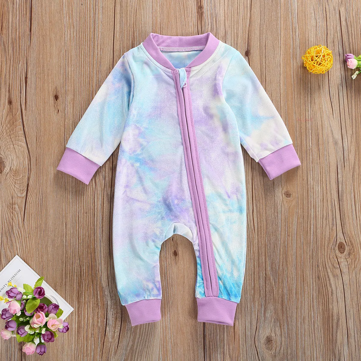 

2020 New Kids Toddler Autumn Baby Boy Girl 0-24M Clothes Fashion Long Sleeve Romper Ruffles Outfits Casual Round Neck