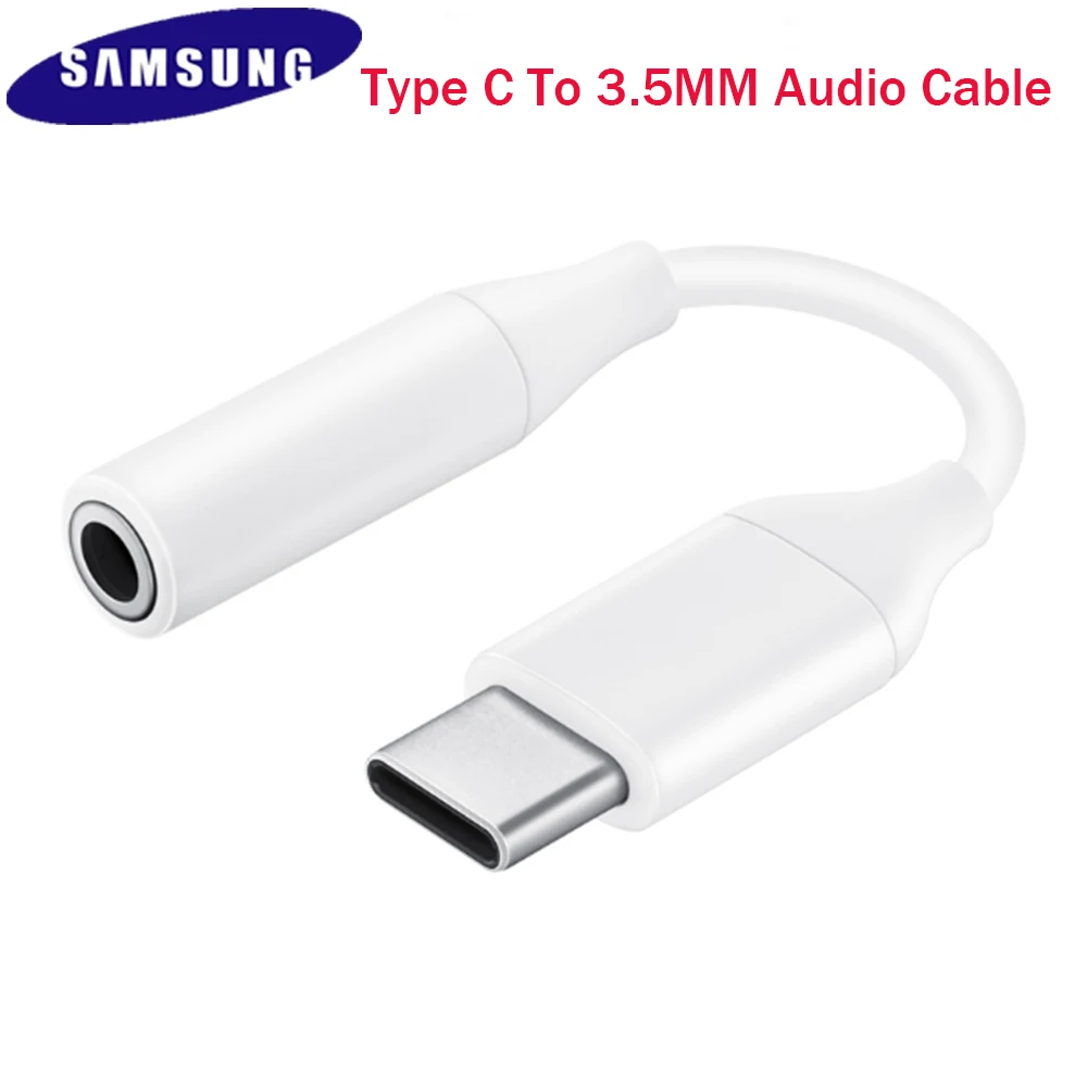 SAMSUNG-Adaptador Usb tipo C a Aux de 3,5mm, Cable de Audio Original...