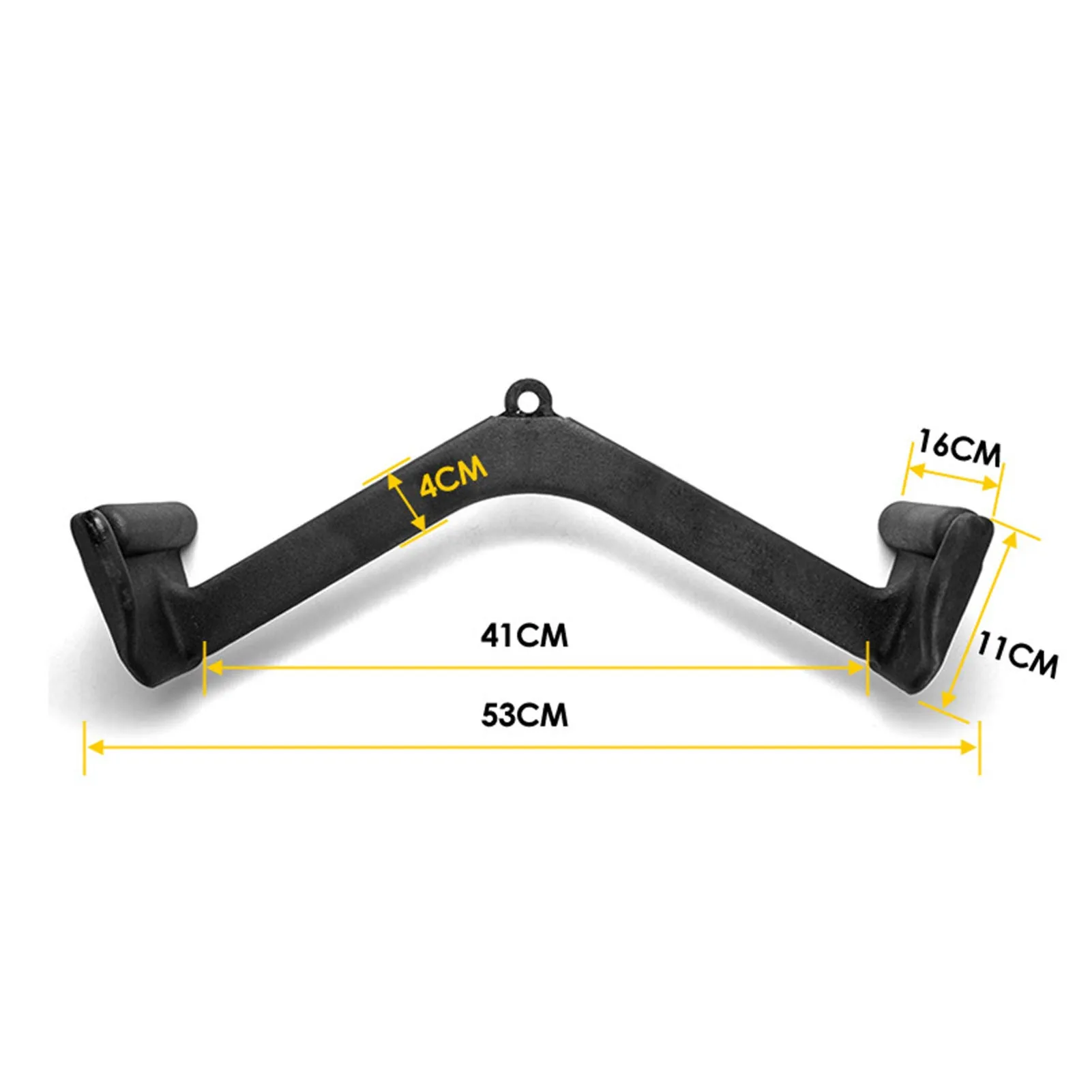

Fitness High Pull-down Handle Durable Non-slip Pull Back Pull Down Sitting Posture Rowing Low Pull To Grip Back Fitness Rowing