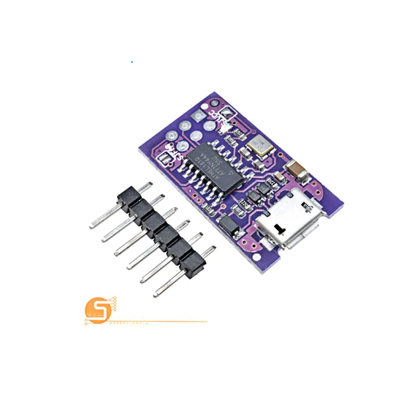 5V Micro USB крошечные AVR ISP ATtiny44 USBTinyISP программист модуль для загрузчик ардуино