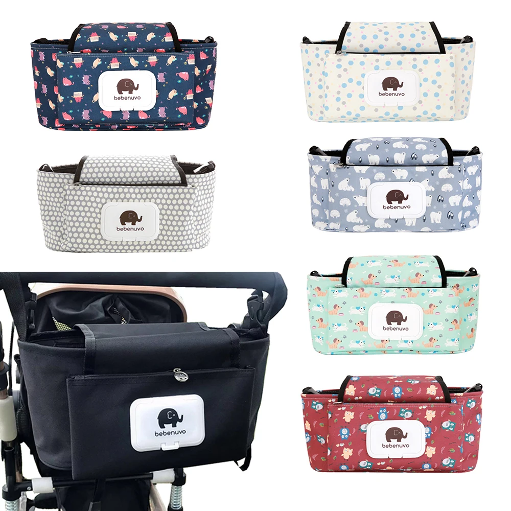 

Baby Stroller Organizer Bottle Bag Mommy Travel Diaper Backpack Pram Buggy Cart Hanging Bags Stroller Accessories Maternity Bags