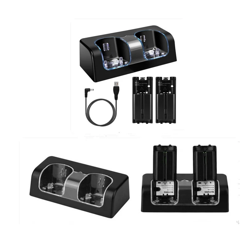 Зарядное устройство для геймпада с двумя сидениями контроллера NINTENDO консоль