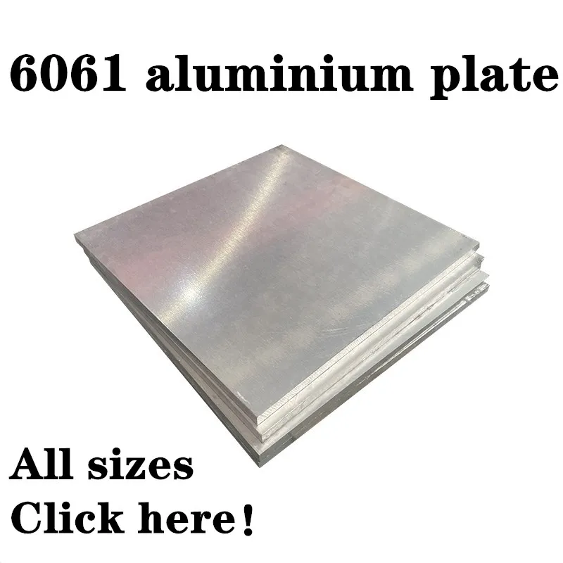 

6061 Aluminum Alloy Plate Block Block Laser Cutting DIY Material Model Parts Car Frame Metal for Vehicles Boat Industry