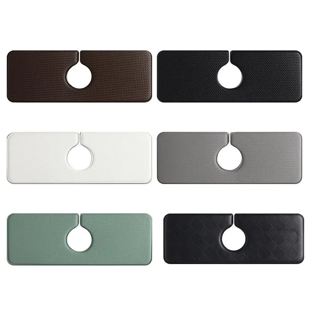 

New Faucet Absorbent Mat Faucet Counter Sink Absorbent Pad Faucet Drying Mat 1PC 2021 New