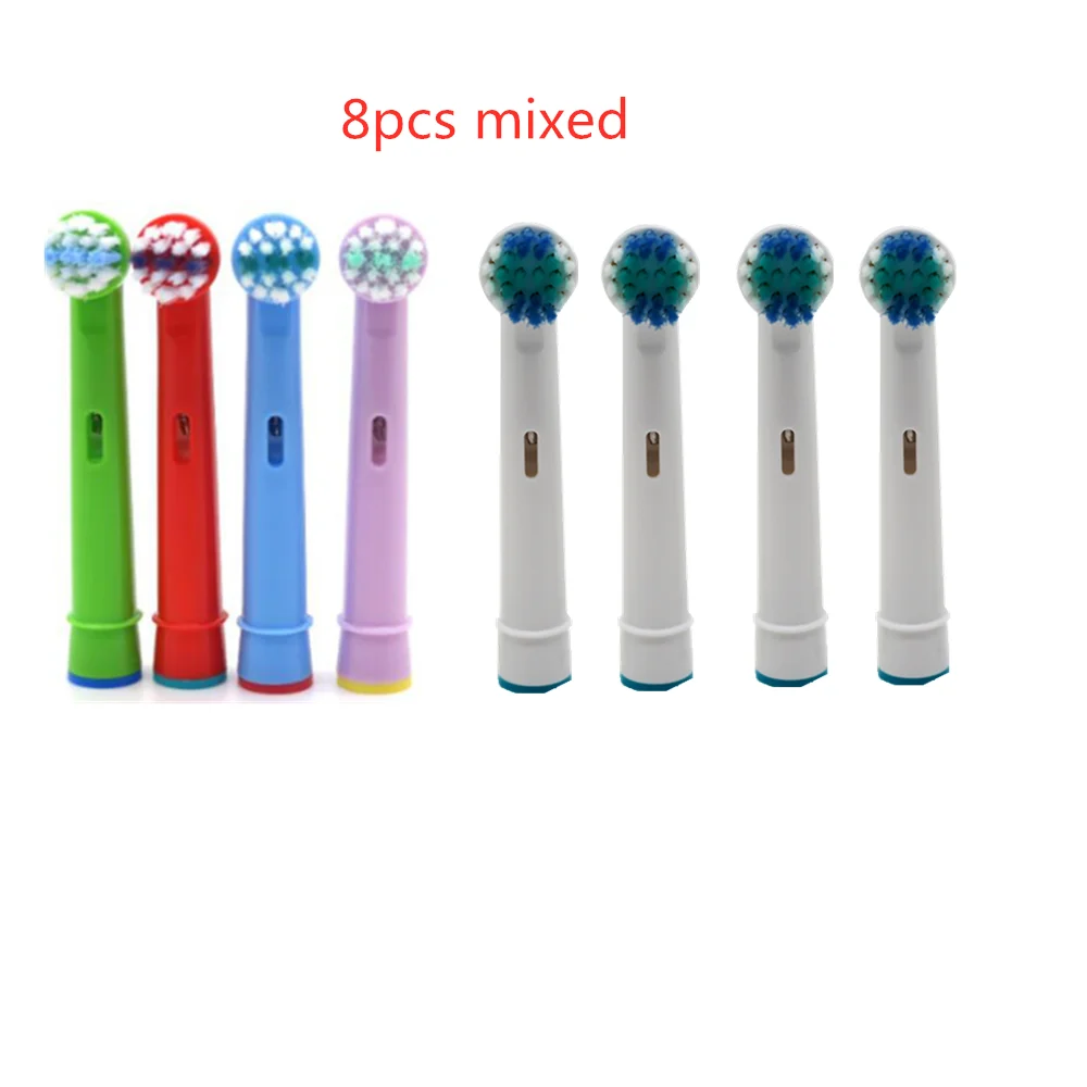 8x Replacement Brush Heads For Oral-B Electric Toothbrush Fit Advance Power/Pro Health/Triumph/3D Excel/Vitality Precision Clean | Бытовая